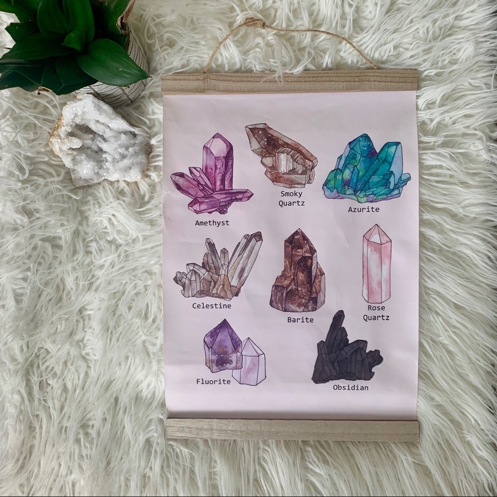Crystal Print Wall Hanging